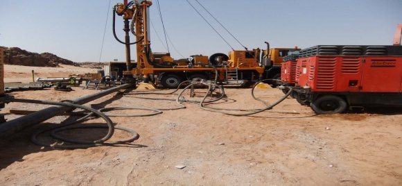 Figure 3 : The penetration rate according the parameters of drilling Regime Slow penetration rates were (2.53 to 3.58) ft/hr, and hole deviation problems 2.5 degree, when used conventional drilling, provide to shift to air drilling hammer with foam using down the hole hammer bits (DTH).