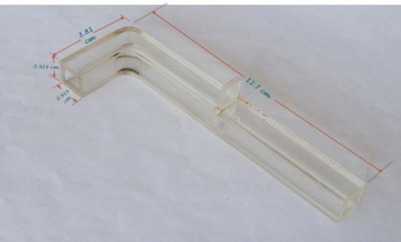 Figure 3 : Isokinetic sampling probe For designing the isokinetic sampling probe velocity at different points is measured in the wind tunnel. The measuring point of velocity is shown in the experimental setup indicated by name as positions of probe.The velocity in the probe is measured by using an air pressure sensor named(MPXV5050GP).
