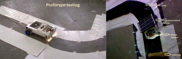 Design and Development of a Low Cost Solar Automated Vehicle