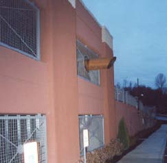 Figure 17 : Time domain chart and spectrum of new absorption silencer