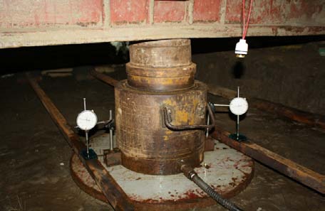 Immediately before rebounding from 200 percent of the design load (both cycles), and 4. At the end of test, after the final rebound reading A case study of load test on a pile of 600mm diameter & length of 35.250m was conducted through ASTM D 1143-81 method. The test load data were collected and converted into graphical forms. The results were interpreted through load-settlement curves applying various methods for determining the allowable load bearing capacity of the pile.