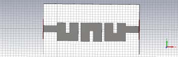 Fig 4.2: Fabricated 3.5 GHz Filter