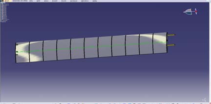 Fig. 3: Wing Design