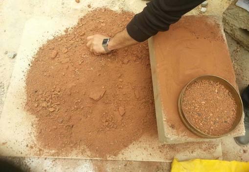 . %. The tests were carried out to determine its Fire Effect on Concrete Containing Red Clay (Homra ) as a Partial Replacement of Both Cement and Sand