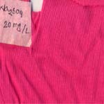 Figure 3.4: Colorfastness to wash for color staining at 10 gm/l salt concentration ii. Colorfastness to rubbing Dry rubbing fastness of the entire sample dyed with various salt is same. That is for 50 gm/l, 20 gm/l and 10 gm/l salt concentration in the fastness grading of dry rubbing is 5.