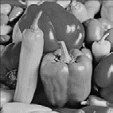 Fig. 4 Shows the Peppers image with six different attacks and its corresponding extracted watermarks.For cropping (middle), extracted watermarks are very similar to the original image. For contrasting and histogram equalization, extracted watermarks are little bit distorted than other attacks. In Peppers image, watermark 2 seems to be better than watermark 1. Fig.5.Shows the Lena image with attacks and its corresponding extracted watermarks. For contrasting and histogram equalization, both the watermarks are little distorted. In this figure, cropping (middle) gives better extracted watermarks again. Watermark 2 seems to be better than watermark 1 in this figure also. Same attacks are applied on jet-plane and cameraman images which are demonstrated in Fig.6and Fig.7, respectively. Table6and Table7demonstrates the comparison of the scheme in terms of robustness test for Lena and Peppers images. NC values of watermark W2are used for comparison with schemes[10] and[11].