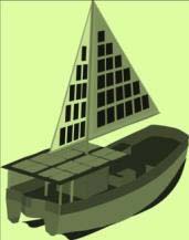 Figure 9. Demonstrate the Catamaran Hull Resistance Model Test through experiments in the hydrodynamic Tank, while Table1shows the ship dimension data as the model.
