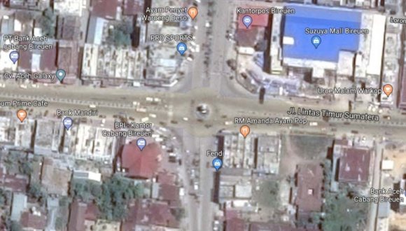 Figure 2.1: Map of location Source: Google Earth