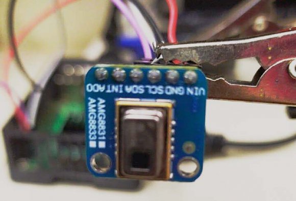 Figure 2: Thermographic sensor AMG8833
