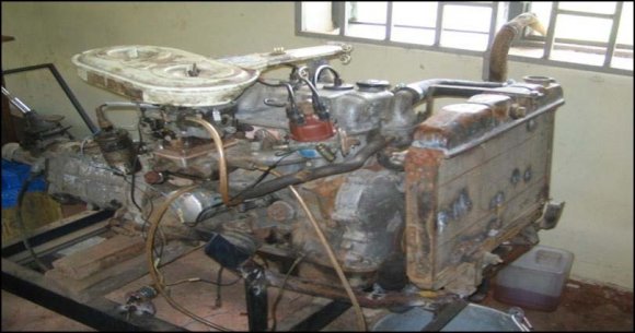 Fig. 1 : Experimental set up IV. RESULTS AND DISCUSSIONS a) Performance Parameters