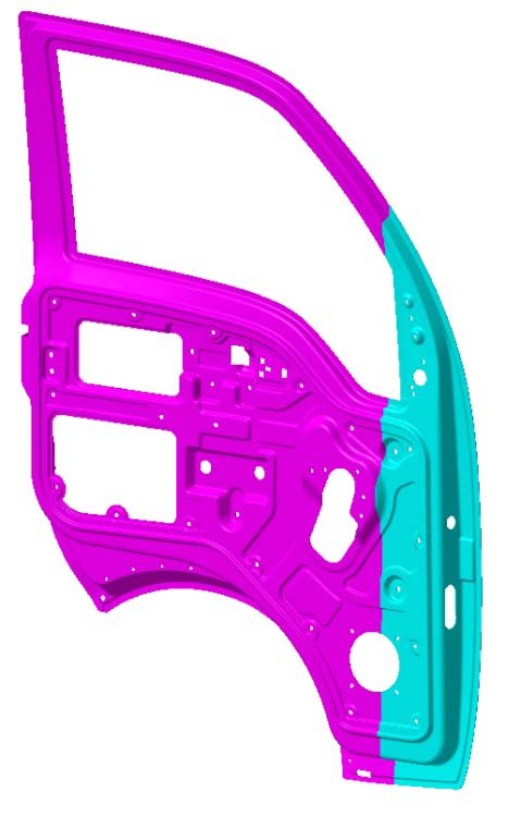 Figure 10 : Contour of velocity vector of 0.2R at 300rpm and 600rpm