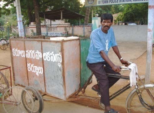 Figure 5 : Door-to Door collections. iii. Road Sweeping