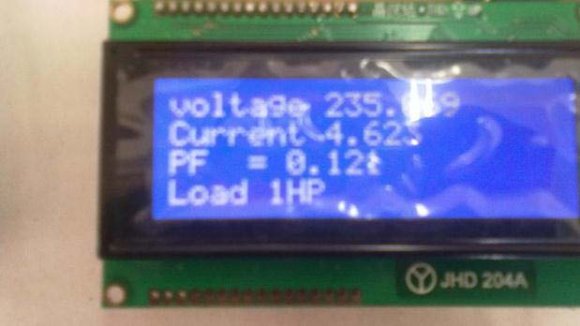 Fig. 21 According to the phase delay in signals, microcontroller takes the intelligent decision and adds the desired value of capacitor as shown in Fig 22.