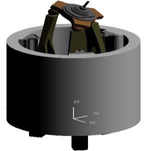 Fig. 3 : Mach number contour