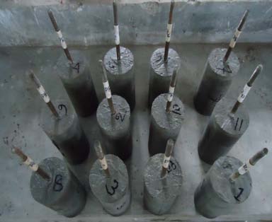 Figure 5 : Relationship between seismic stiffness values and duration of experiment