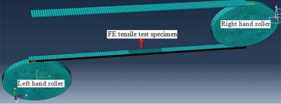 Determination of the Appropriate Plasticity Hardening Model for the Simulation of the Reverse Bending and Straightening of Wires for Civil Engineering Applications FERBS tensile specimen. The right hand end roller; the 46 c) FE Analysis with isotropic and combined hardening plasticity models Year 2013