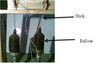 Figure 1 : Trimetric view of constructed soil profile meter a) Image acquisition and analysisThe video and pictures for image analysis were taken by a high resolution video camera (Sony DCR-HC54E -40x optical zoom/2000x digital zoom) video camera was connected to laptop on the site of measurements as shown in Fig.2., there is continuous video recording of soil profile meter in different locations and sets of images can be generated by using image tracking and analysis software. Practical implementation of video and image processing done by using Open CV program as a software library projected with Microsoft Visual C++ 2010 Express. Different codes used to simply access, display and trace specified marked points within images. The software classes provide C++ video recording and images capturing from video as first step for the process.
