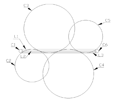 Figure 8 : Effect of the dynamic yield strength on simulated residual stress profiles