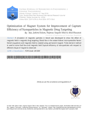 Optimization of Magnet System for Improvement of Capture Efficiency of Nanoparticles in Magnetic Drug Targeting