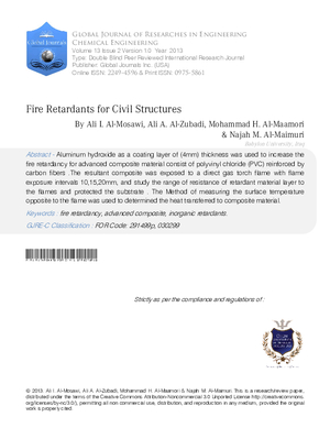 Fire Retardants for Civil Structures
