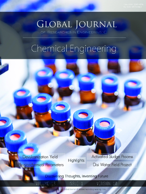 GJRE-C Chemical: Volume 13 Issue C1