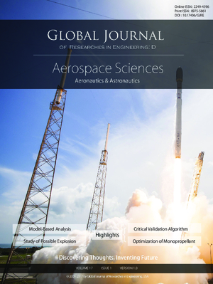 GJRE-D Aerospace: Volume 17 Issue D1