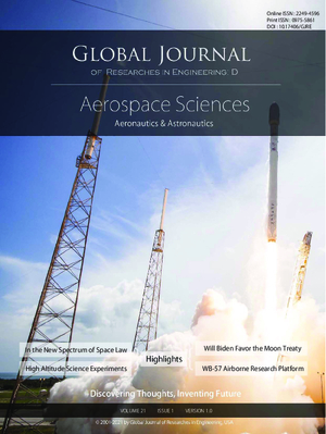 GJRE-D Aerospace: Volume 21 Issue D1