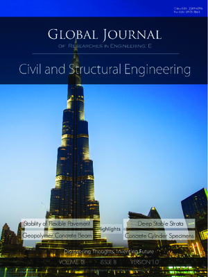 GJRE-E Civil and Structural: Volume 13 Issue E8