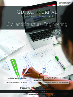 GJRE-E Civil & Structural: Volume 22 Issue E2