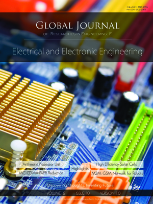 GJRE-F Electrical and Electronic: Volume 13 Issue F10