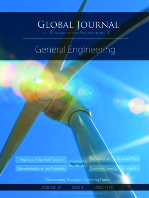 GJRE-J General: Volume 15 Issue J4