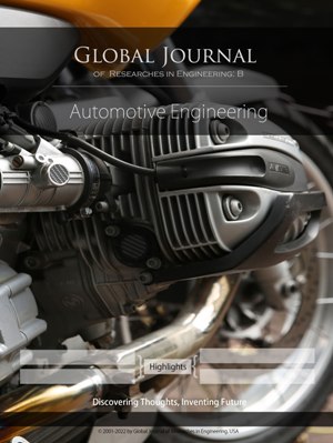 GJRE-B Automotive: Volume 22 Issue B1